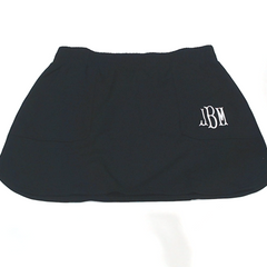 BLOOPER CLOTHING: Monogrammed Casual Skirt
