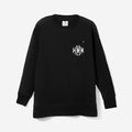 Black Crewneck Sweatshirt