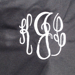 BLOOPER CLOTHING: Monogrammed Peplum Top
