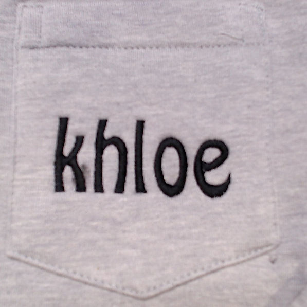 BLOOPER KIDS: Monogrammed Kids Crewneck Sweatshirt