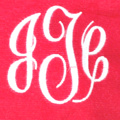 BLOOPER SWIM: Monogrammed Beach Towel