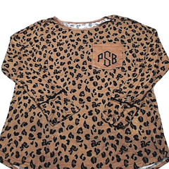 BLOOPER CLOTHING: Monogrammed Pajama Shirt
