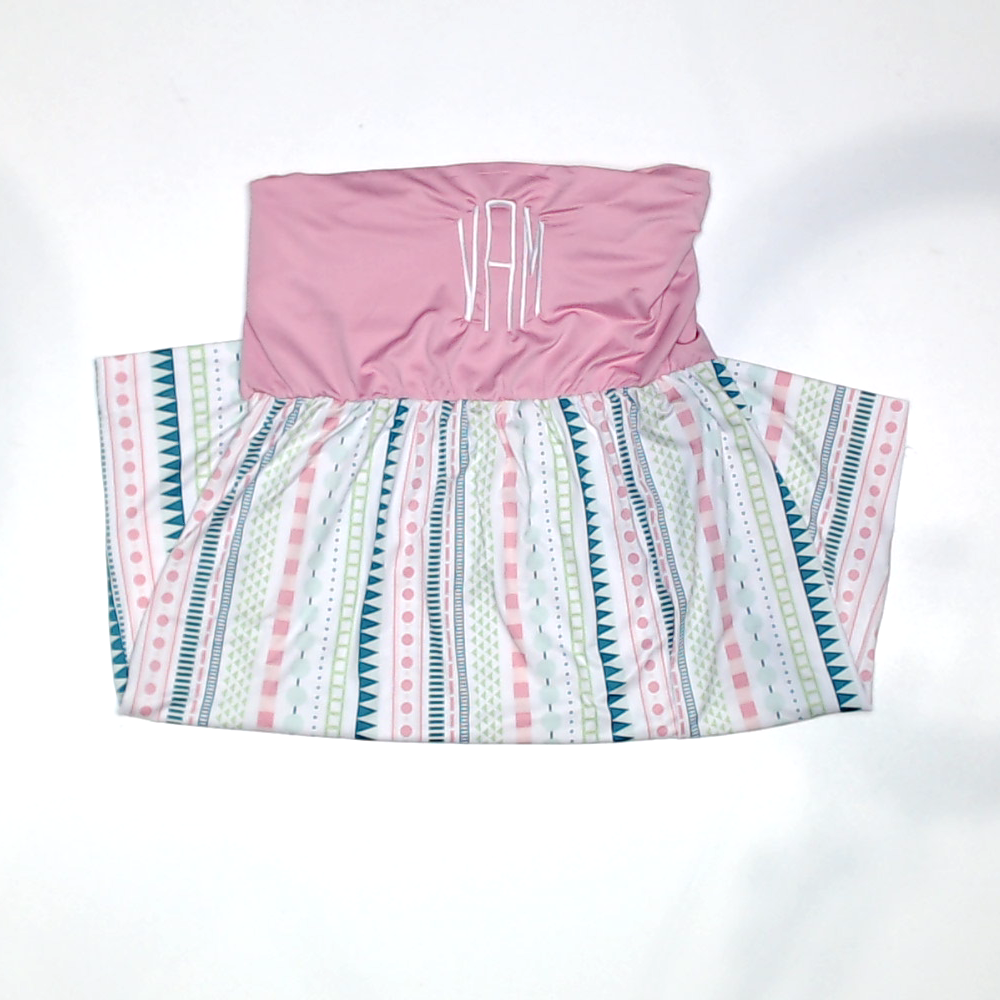 BLOOPER SWIM: Monogrammed Beach Cover Up