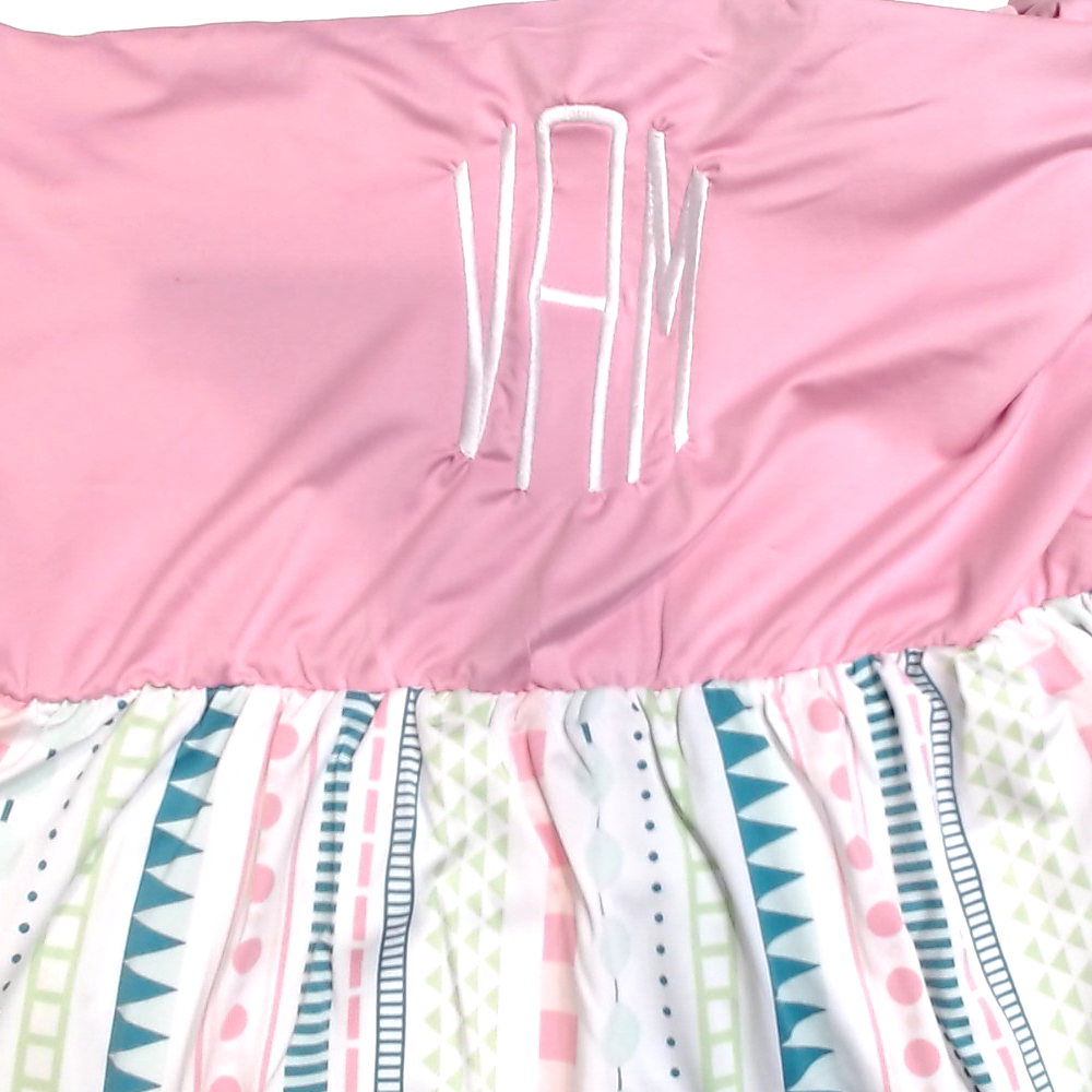 BLOOPER SWIM: Monogrammed Beach Cover Up