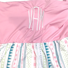 BLOOPER SWIM: Monogrammed Beach Cover Up