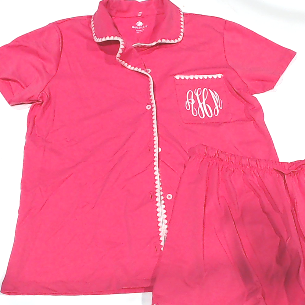 BLOOPER CLOTHING: Monogrammed Classic Sleep Set