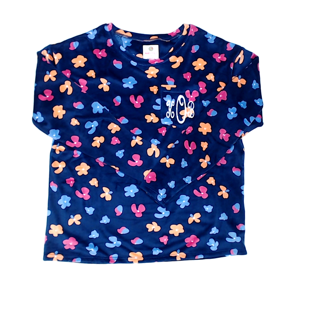 BLOOPER CLOTHING: Monogrammed Softspun Lounge Top
