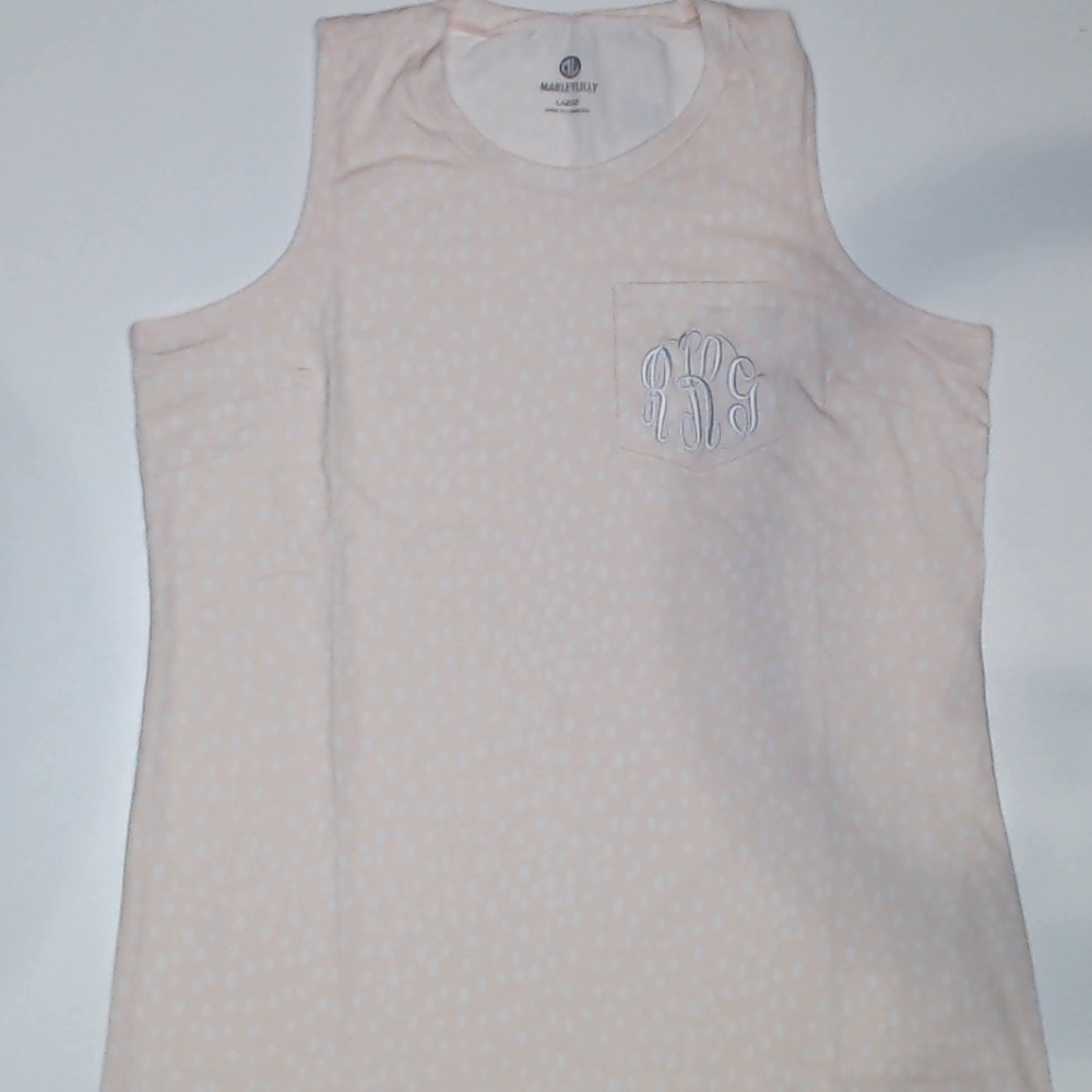 BLOOPER CLOTHING: Monogrammed Sleeveless Dress