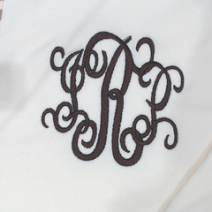 BLOOPER CLOTHING: Monogrammed Colorblock Sweatshirt