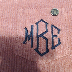 BLOOPER KIDS: Monogrammed Kids Corded Sweatshirt