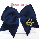 BLOOPER KIDS: Monogrammed Girls Hair Bow