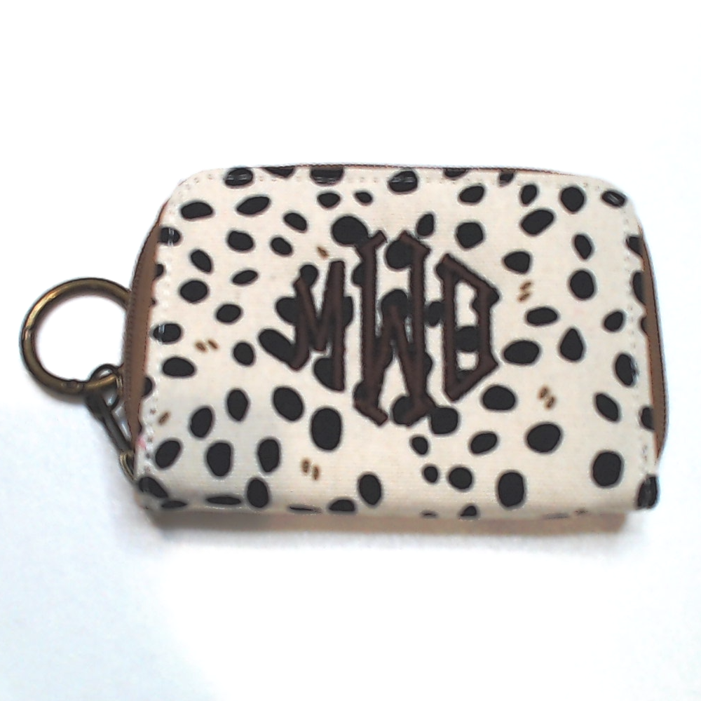 BLOOPER ACCESSORY: Monogrammed Keychain Wallet