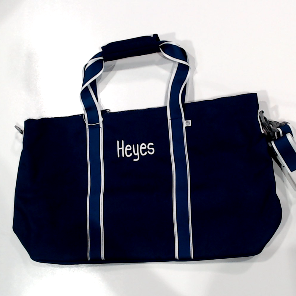 BLOOPER BAG: Monogrammed Kids Weekend Bag