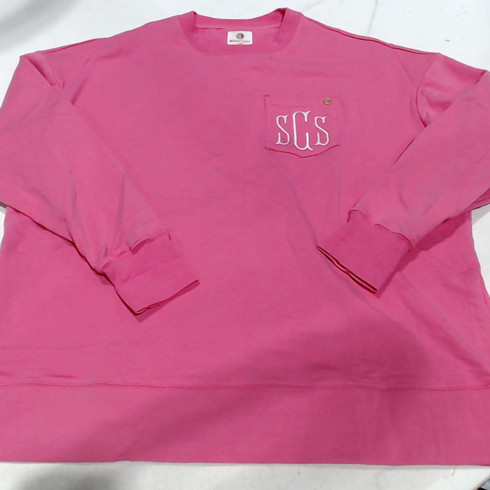 BLOOPER CLOTHING: Monogrammed Crewneck Sweatshirt