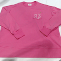 BLOOPER CLOTHING: Monogrammed Crewneck Sweatshirt