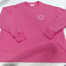 BLOOPER CLOTHING: Monogrammed Crewneck Sweatshirt