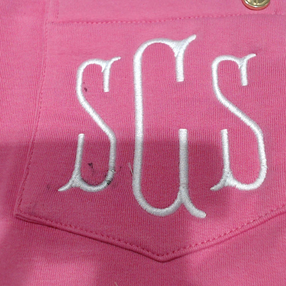 BLOOPER CLOTHING: Monogrammed Crewneck Sweatshirt