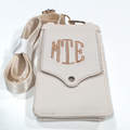 BLOOPER BAG: Monogrammed Phone Crossbody