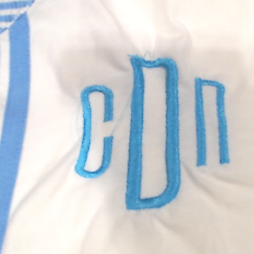 BLOOPER SWIM: Monogrammed Seersucker Cover Up