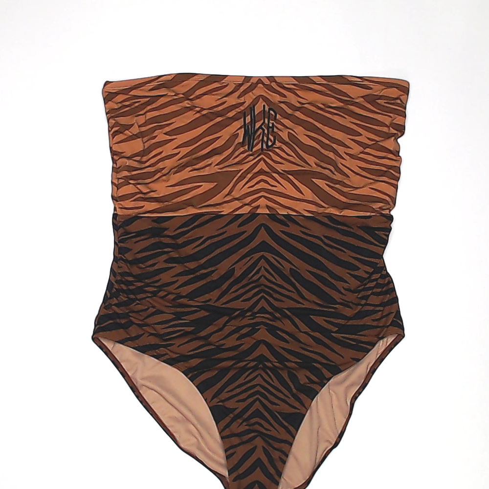 BLOOPER SWIM: Monogrammed One Piece Bathing  Suit
