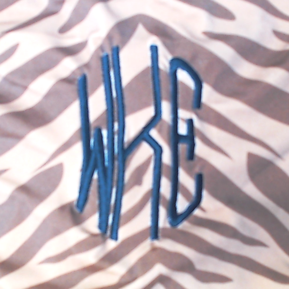 BLOOPER SWIM: Monogrammed One Piece Bathing  Suit