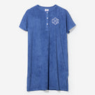 Monogrammed Terry Cover Up Dress | Blue