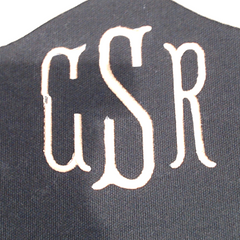 BLOOPER BAG: Monogrammed Wavy Top Weekender