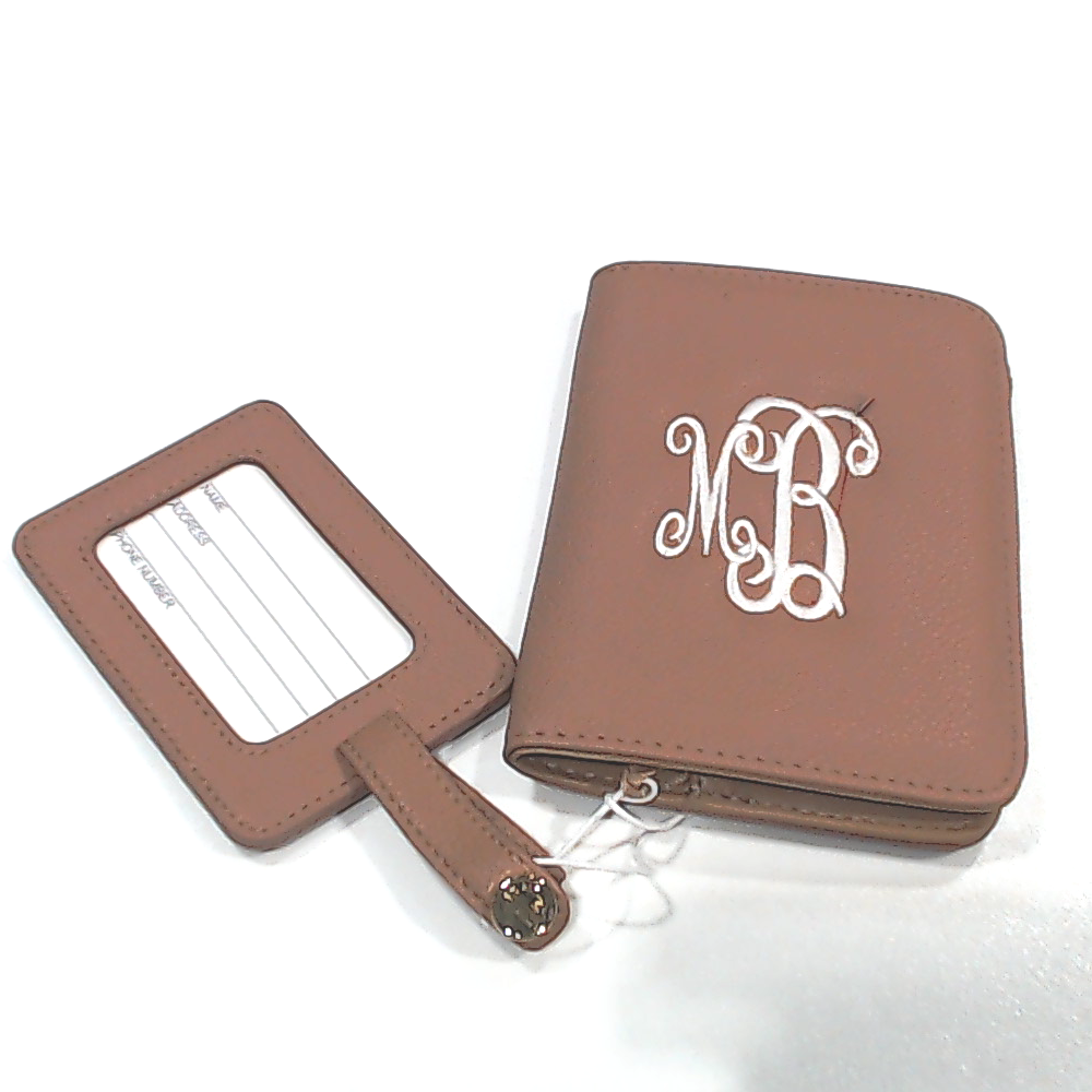 BLOOPER ACCESSORY: Monogrammed Travel Set