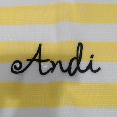 BLOOPER SWIM: Monogrammed Beach Towel