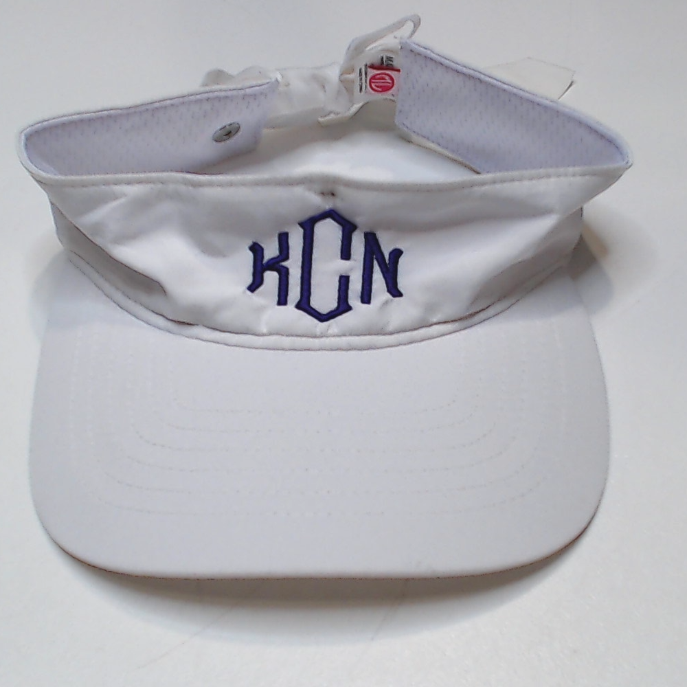 BLOOPER ACCESSORY: Monogrammed Visor