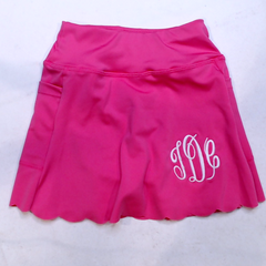 BLOOPER KIDS: Monogrammed Girls Skort