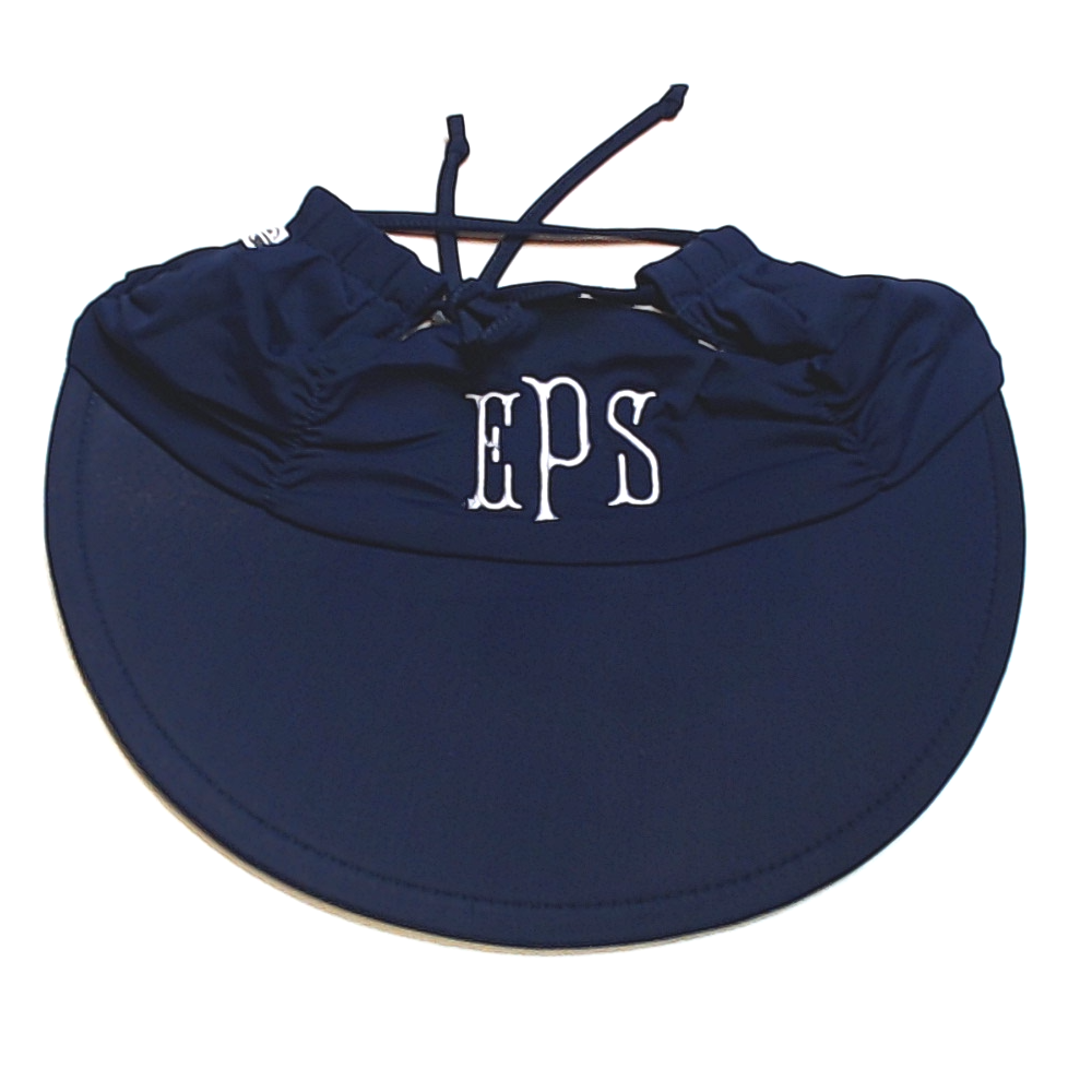 BLOOPER SWIM: Monogrammed Swim Visor