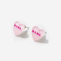 Mama Heart Earrings