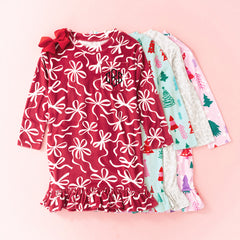 girls nightgown group flatlay