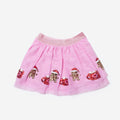 girls tutu skirt in gingerbread 