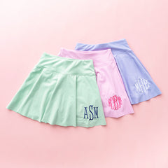 Girls twirl skort trio