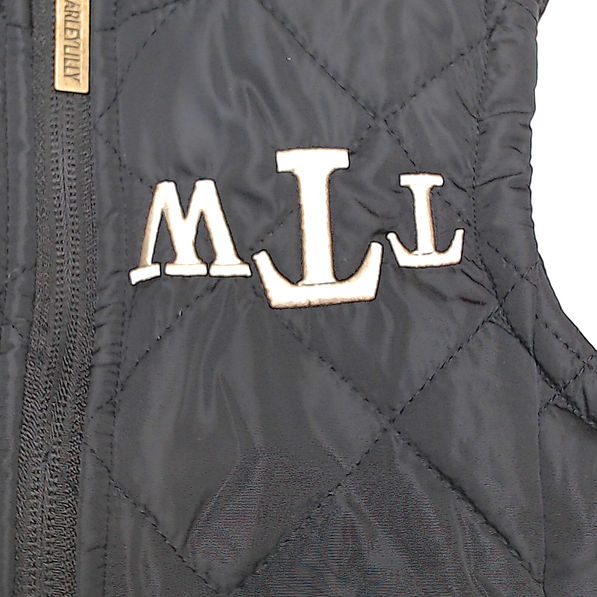 BLOOPER KIDS: Monogrammed Kids Puffer Vest