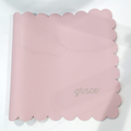 BLOOPER ACCESSORY: Monogrammed Desk Mat