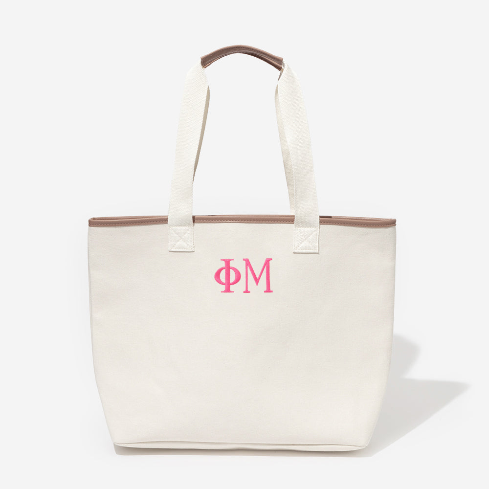 Phi Mu Tote Bag | Sorority Carryall