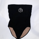 BLOOPER SWIM: Monogrammed One Piece Bathing  Suit