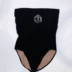 BLOOPER SWIM: Monogrammed One Piece Bathing  Suit
