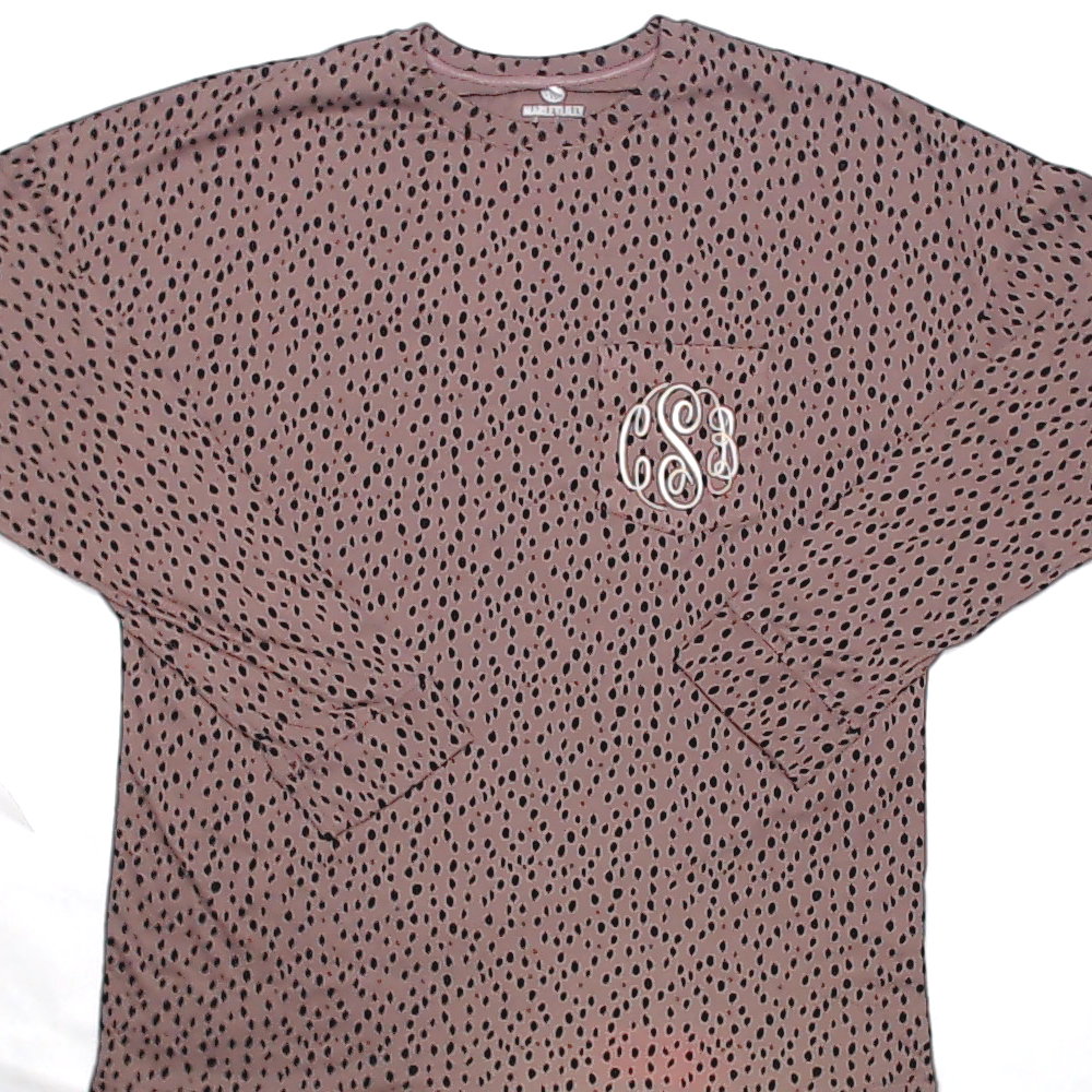 BLOOPER CLOTHING: Monogrammed Long Sleeve Shirt