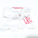 BLOOPER ACCESSORY: Monogrammed Girls Hair Bow