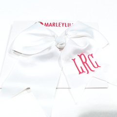 BLOOPER ACCESSORY: Monogrammed Girls Hair Bow