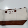 BLOOPER BAG: Monogrammed Extra Large Tote Bag