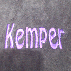 BLOOPER ACCESSORY: Monogrammed Golf Towel