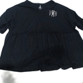 BLOOPER CLOTHING: Monogrammed Peplum Top