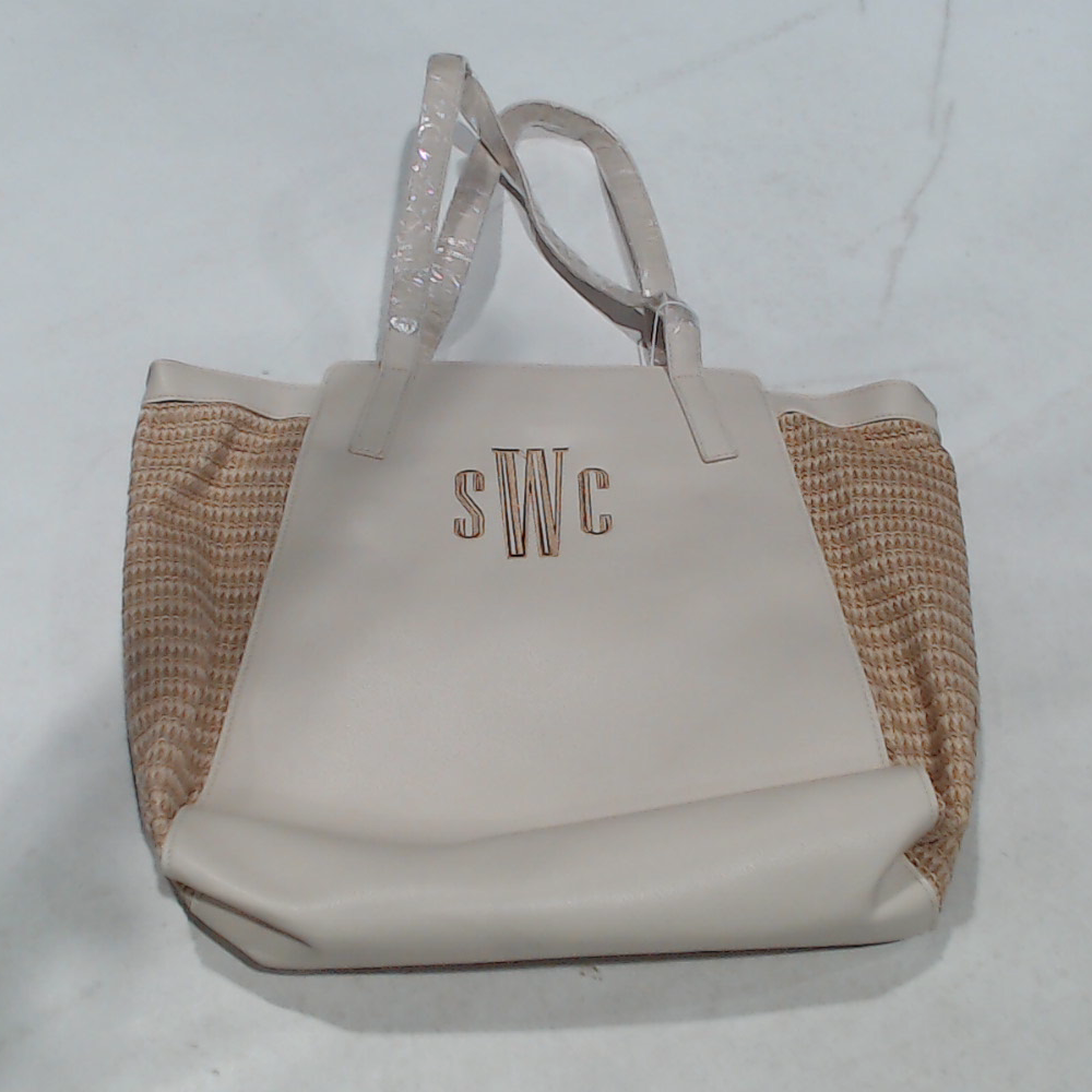 BLOOPER BAG: Monogrammed Seaside Tote