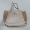 BLOOPER BAG: Monogrammed Seaside Tote