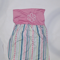 BLOOPER SWIM: Monogrammed Beach Cover Up